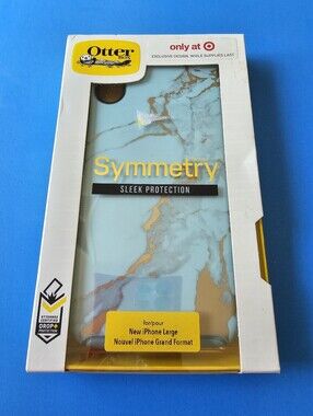 iPhone XS Max - Otterbox Symmetry Case (BLUE MARBLE)